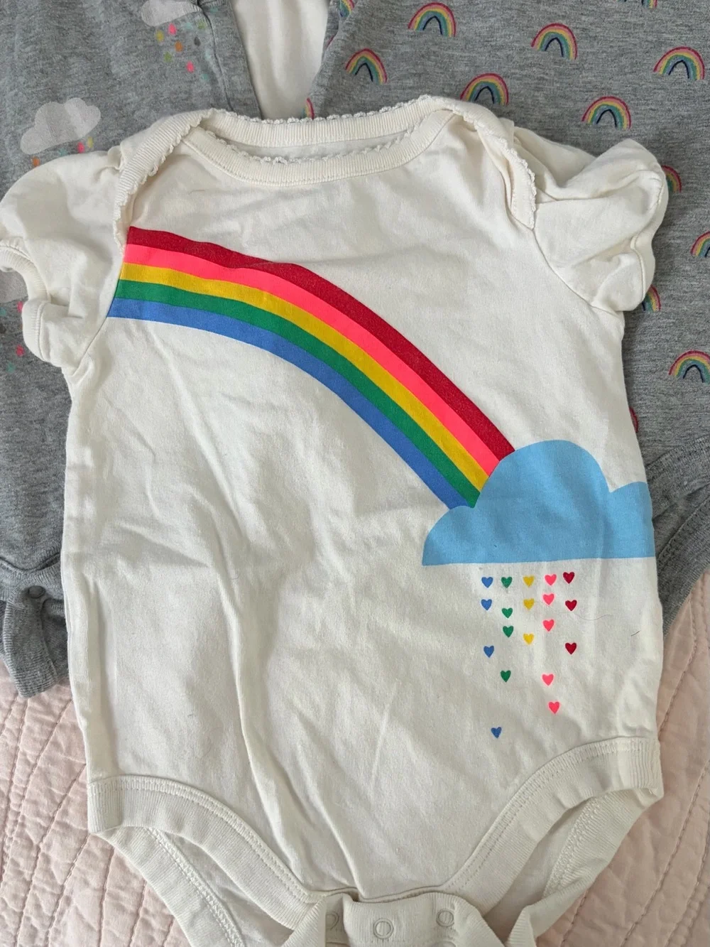 Girls Baby GAP onesie lot